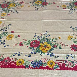 Vintage Decorative Tablecloth